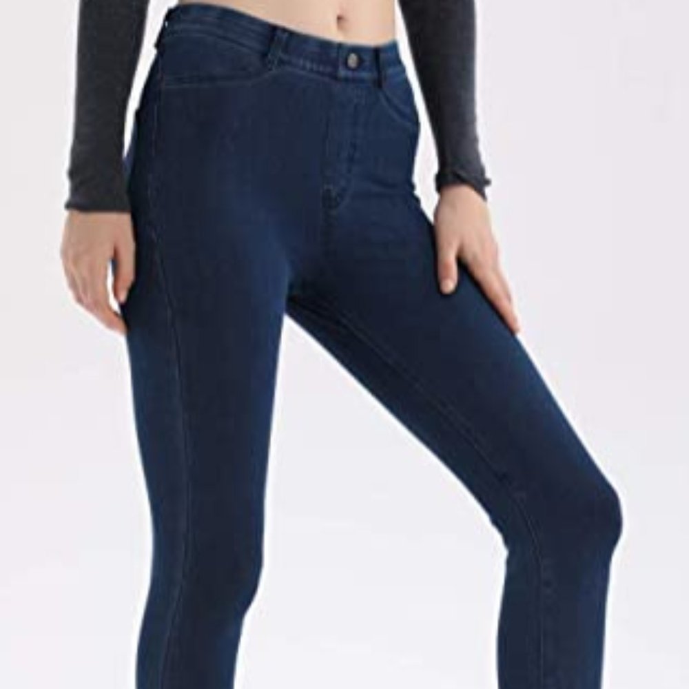 Mid-Rise Skiny Ankle Jean Stretch Jeggings for Gir